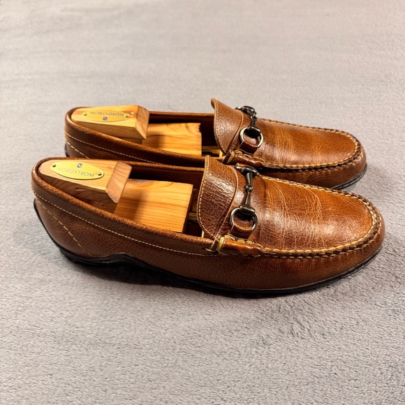 Martin Dingman Water Buffalo Leather Horse Bit Loafers main image 10